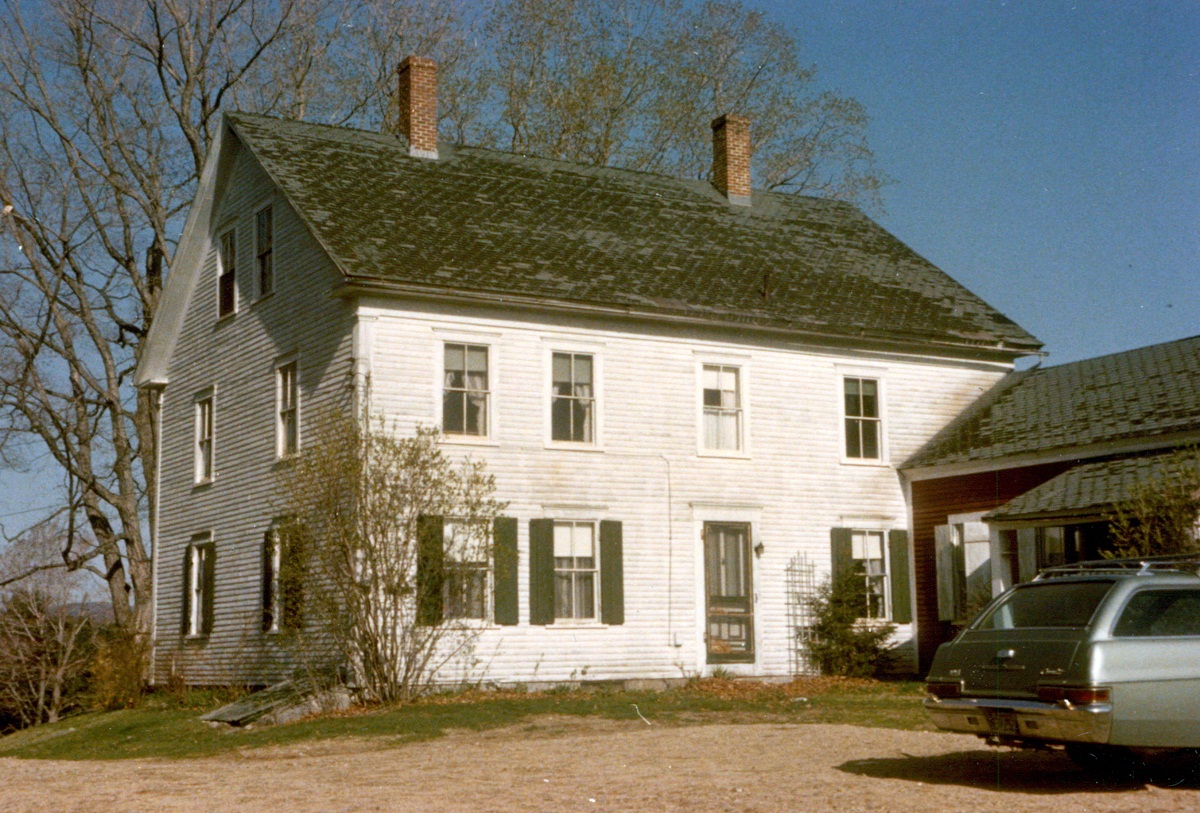 Merill Comeau: Old photo of the farm used as inspiration for my preparatory essay