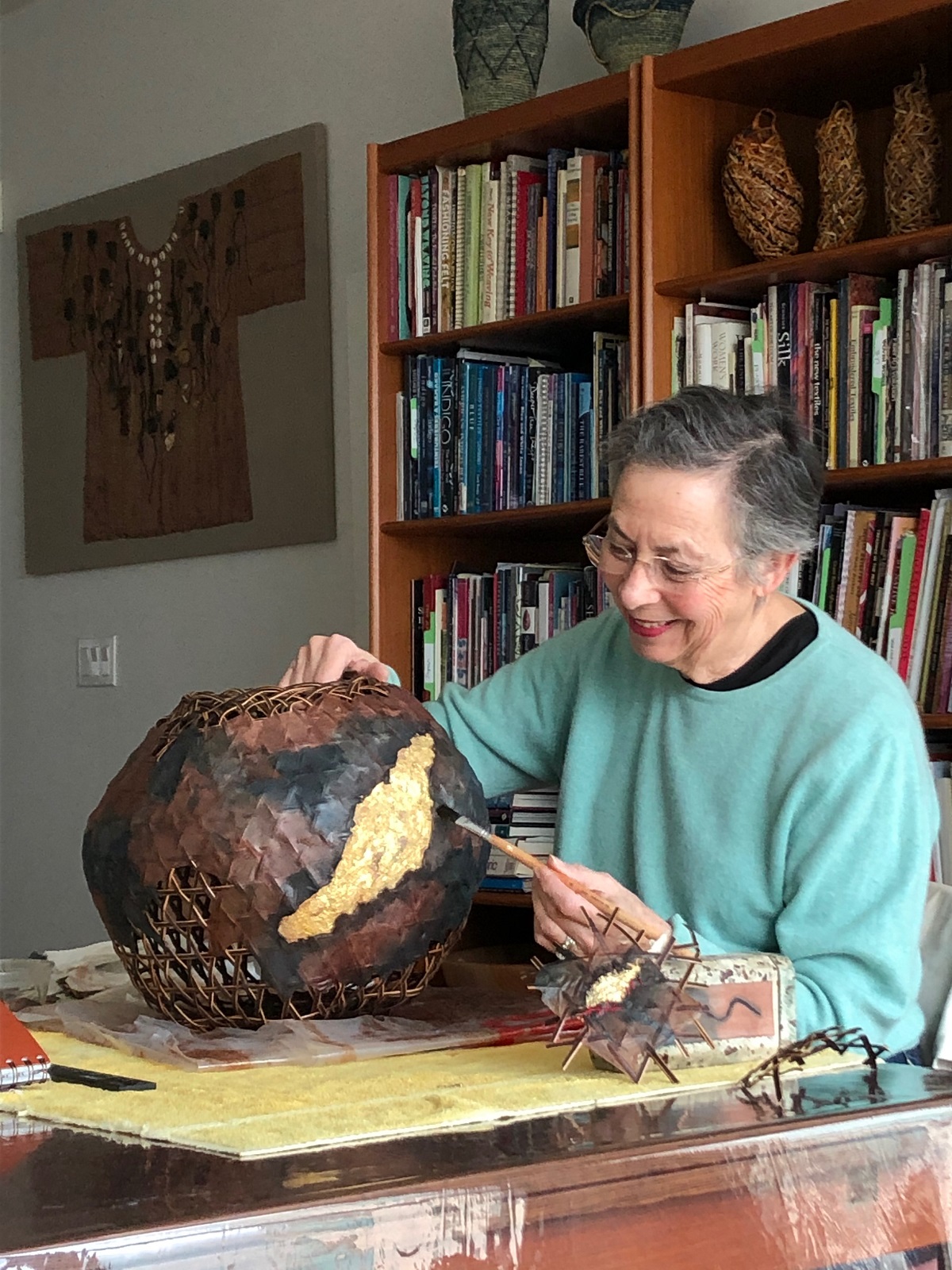 Barbara Shapiro: In her studio