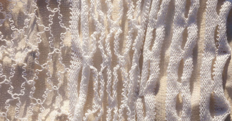 Wyllie O Hagan: Whitework - A Gentle Path - TextileArtist.org