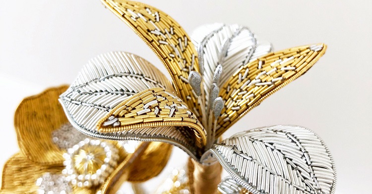 Elegant and Creative Silver and Gold Embroidery Thread for