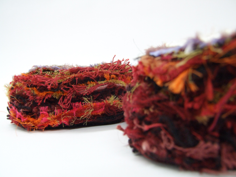 A piece by textile artist Helen McAllister