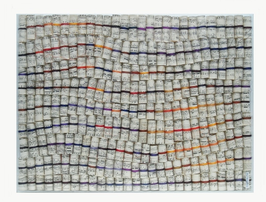 Textile art by Stef Kreymborg