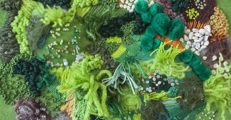 Amy Louise Baker: Moss Garden (Detail)