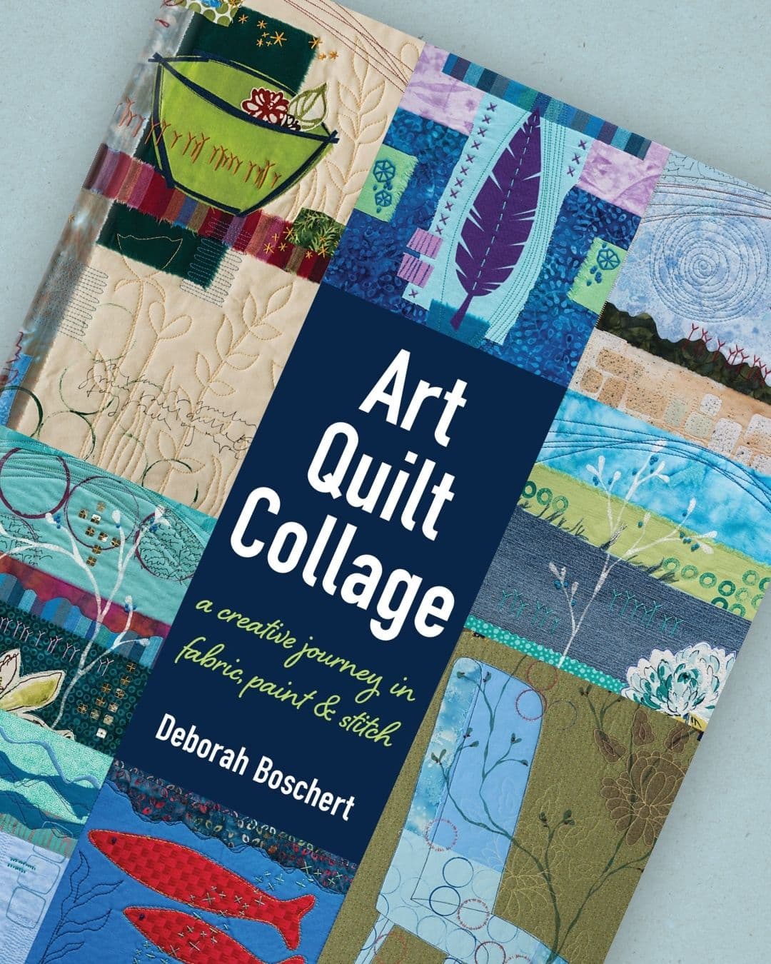 Art Quilt Collage book cover