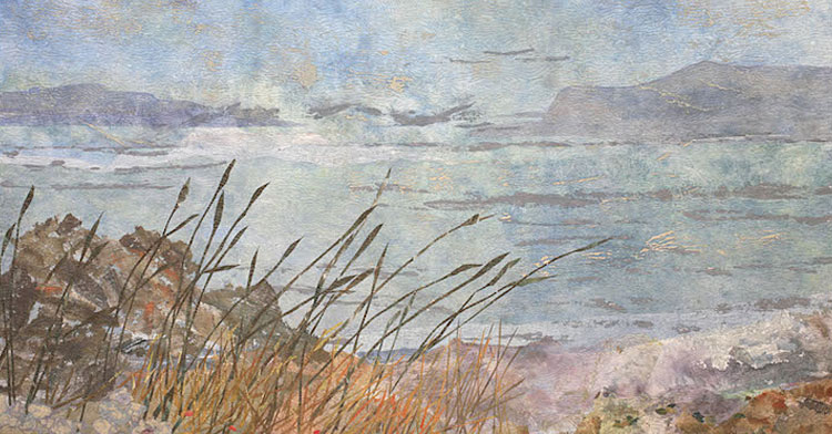 Barbara Lee Smith – Salt Edge Fog|Barbara Lee Smith – Marshland Reflections|Barbara Lee Smith – Marshland Spring (detail)|Barbara Lee Smith – Marshland Spring|Barbara Lee Smith – Salt