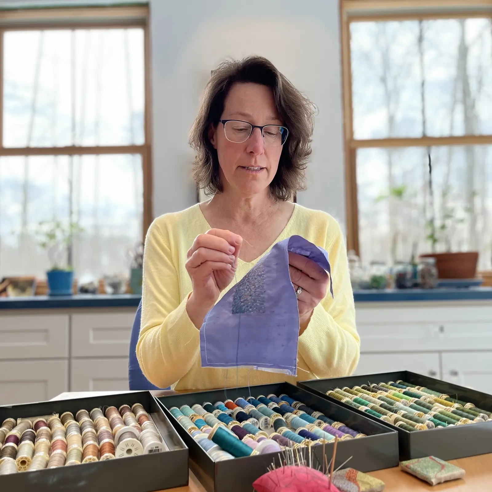 Emily Felderman in her Ohio (US) studio.