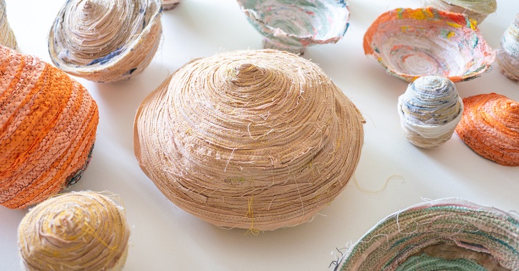 Emma Cassi: Selection of fabric bowls