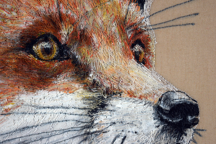 Gillian Bates, Fox (detail)