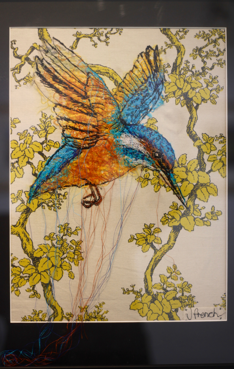 Julie French, Framed Kingfisher