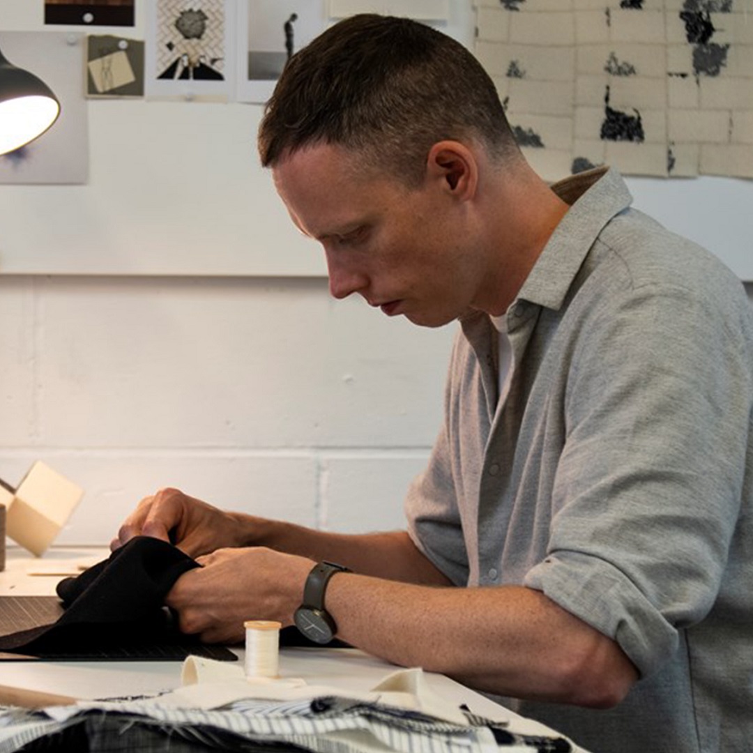 Richard McVetis in his studio.