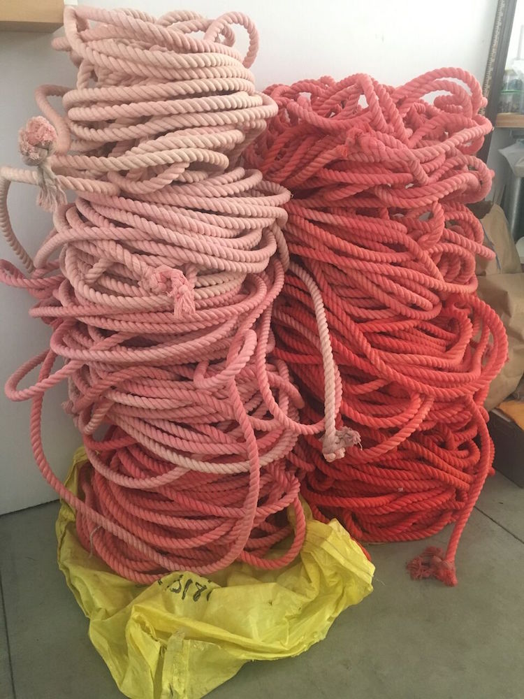 Different reds in stacks