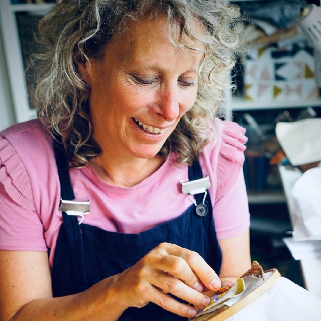 Haf in her studio, Photo: Heledd Wyn Hardy