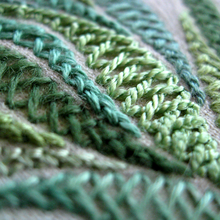 Tracy A Franklin, Herringbone (detail)