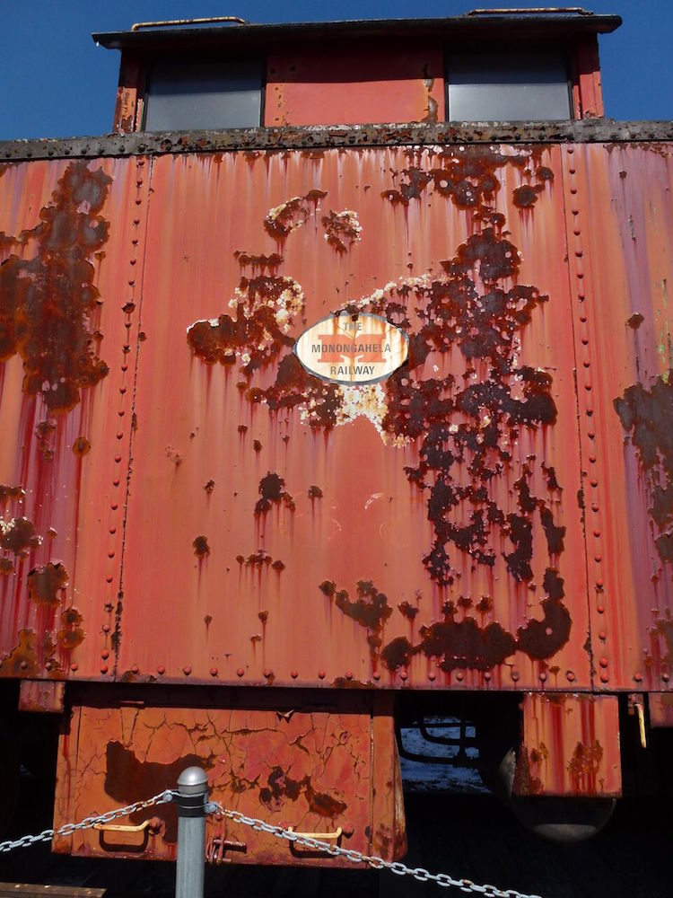 Old derelict train